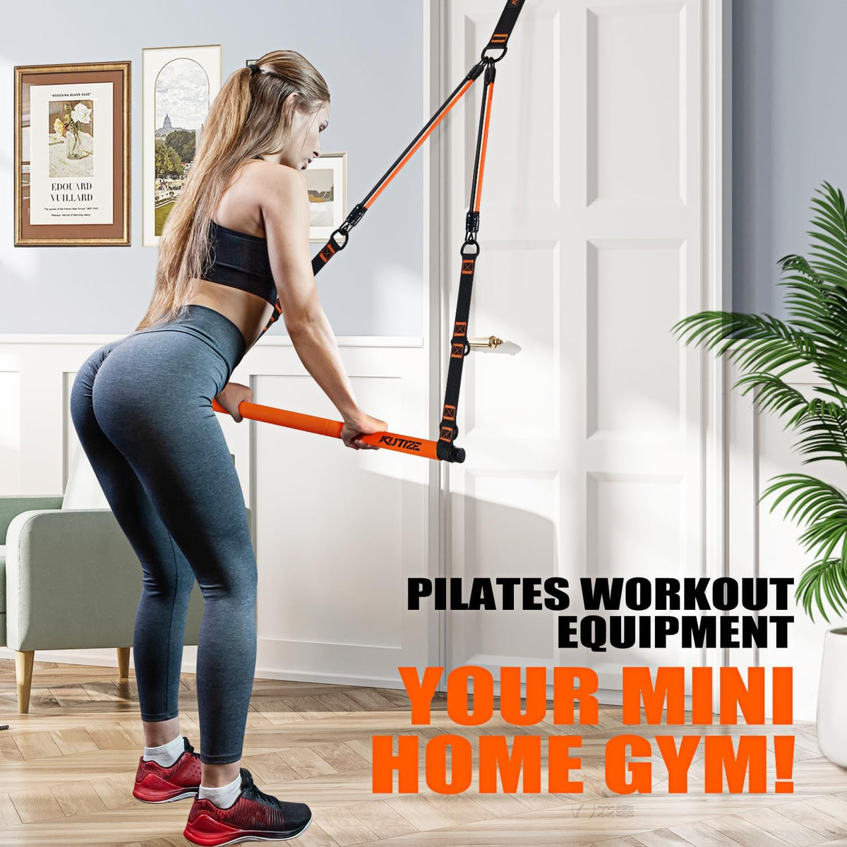 Elevate Your Fitness Journey with Our Multifunctional Pilates Bar Kit - Perfect for Home Workouts, Strength Training, and Full-Body Conditioning!