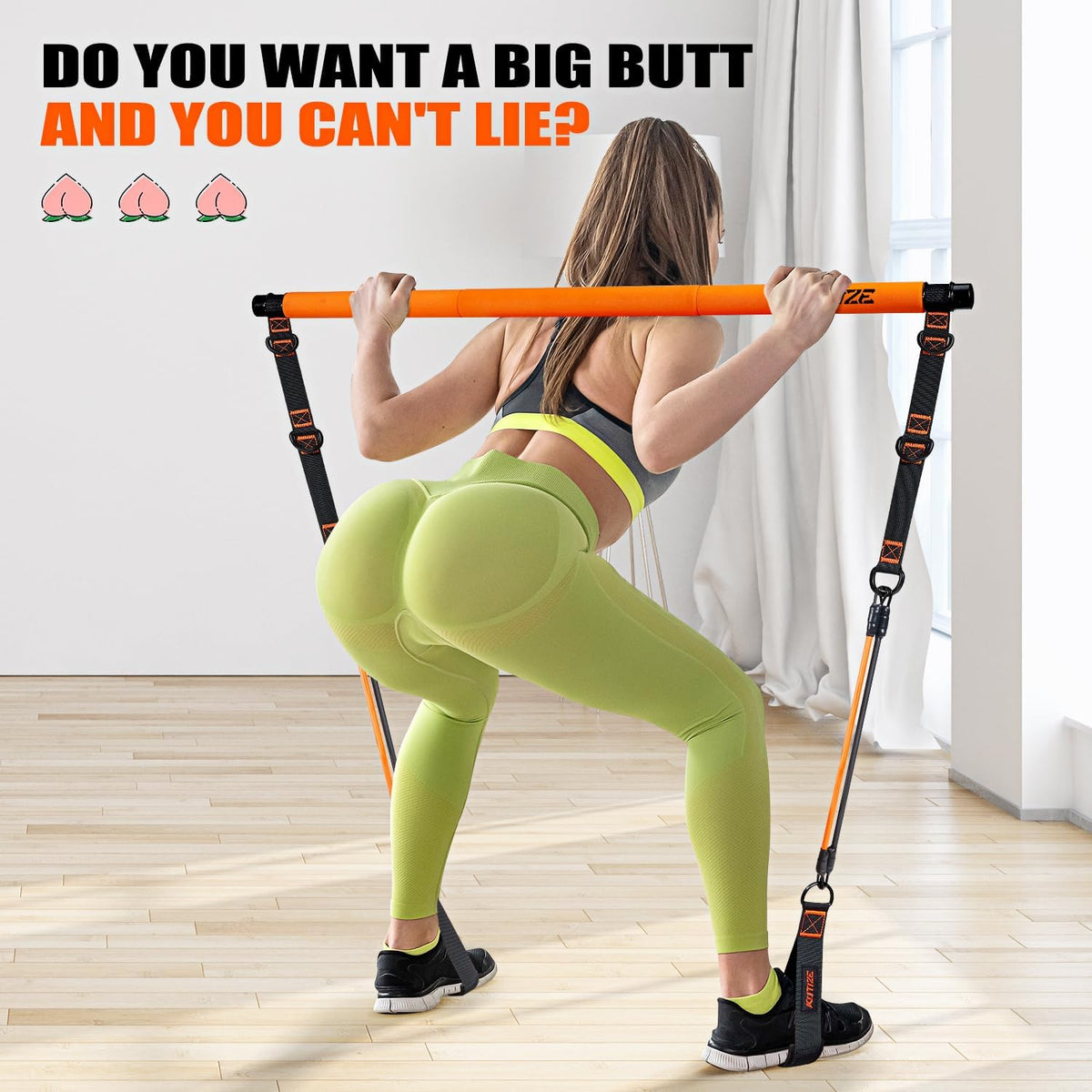 Elevate Your Fitness Journey with Our Multifunctional Pilates Bar Kit - Perfect for Home Workouts, Strength Training, and Full-Body Conditioning!