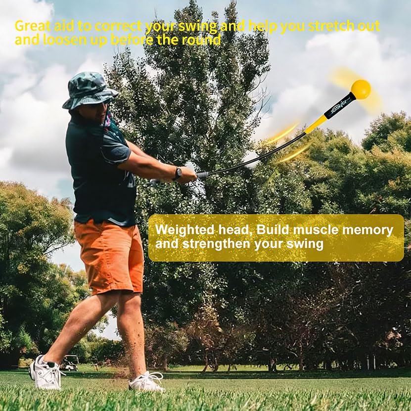 Elevate Your Game with the Ultimate Golf Swing Trainer Aid - Perfect for Strength, Balance, and Tempo Improvement