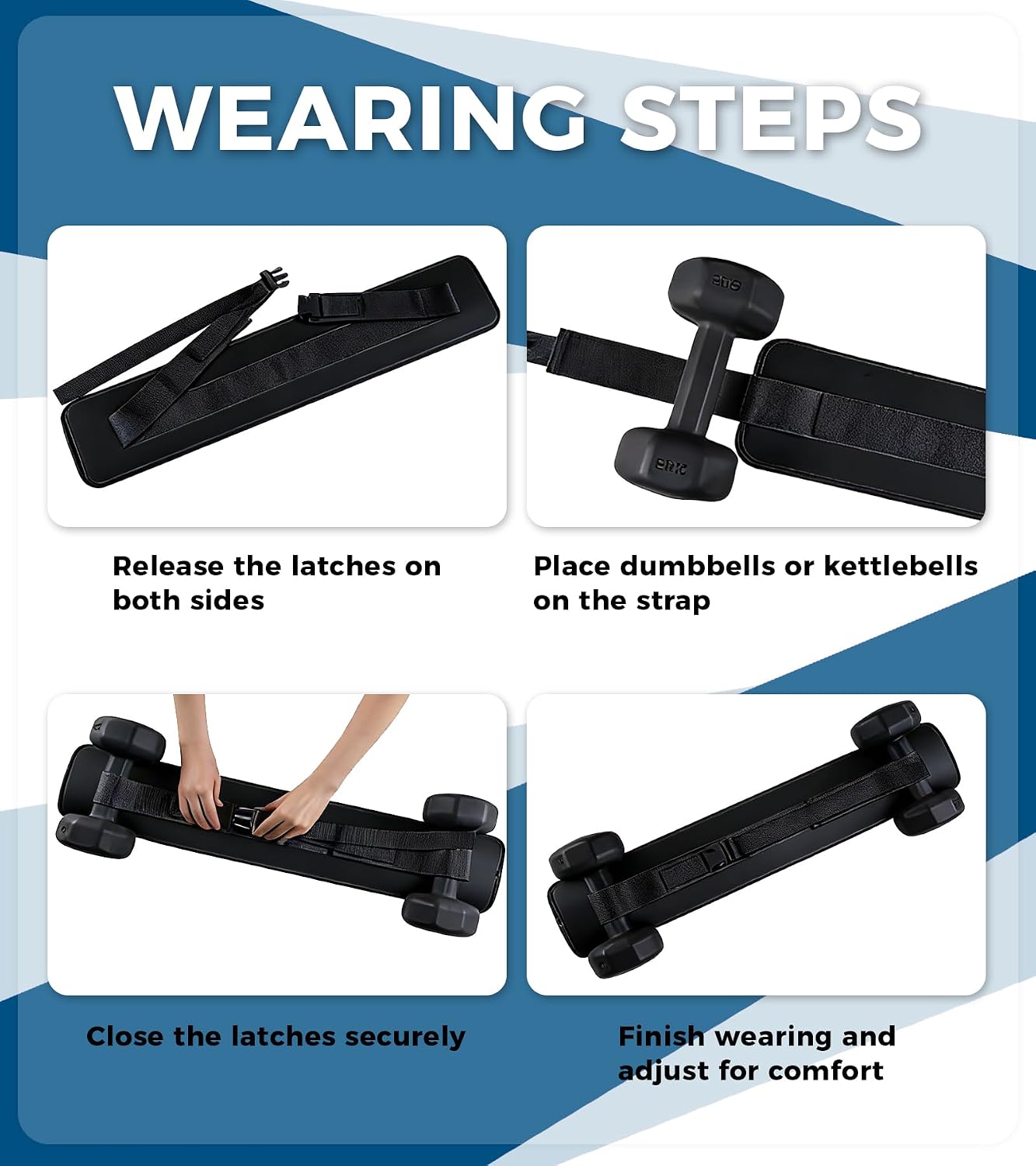 Elevate Your Workout with Our Adjustable Hip Thrust Belt - Perfect for Dumbbells, Kettlebells & Plates!