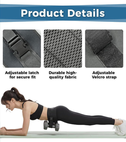 Elevate Your Workout with Our Adjustable Hip Thrust Belt - Perfect for Dumbbells, Kettlebells & Plates!