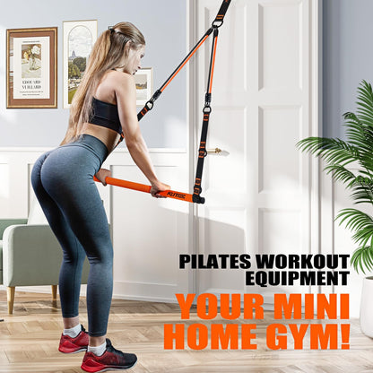 Elevate Your Fitness Journey with Our Multifunctional Pilates Bar Kit - Perfect for Home Workouts, Strength Training, and Full-Body Conditioning!